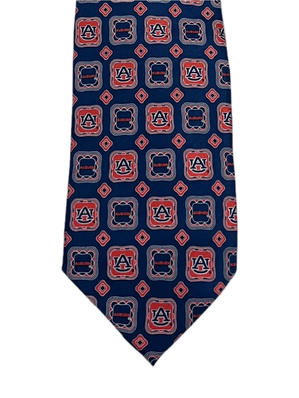 Eagles Wings Auburn Tigers Mens Silk Neck Tie